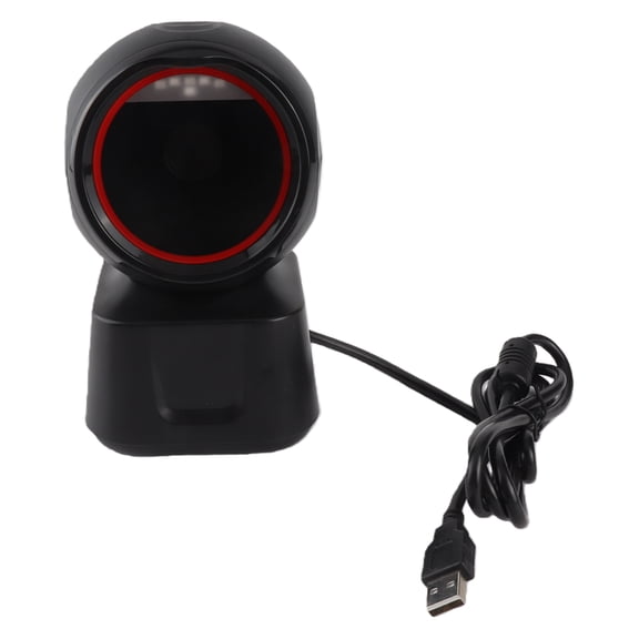 Sorven escaner qr Desktop 1D 2D QR Desktop Wired Barcode Scanner High-speed Platform Hands-Free Automatic Sense Reader USB Port Plug&Play Compatible with Window System Image CMOS Sensor