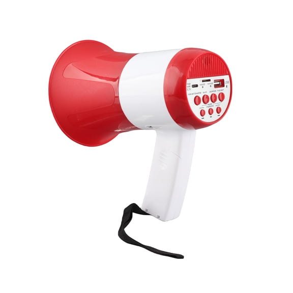 Sorven megaphone speaker Mega Portable Amplifier Multiple Alarm Modes 100W High Power Bluetooth Handheld Amplifier