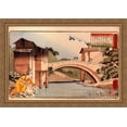 thumbnail image 1 of Sosan returning to his mother 40x28 Large Gold Ornate Wood Framed Canvas Art by Utagawa Kuniyoshi, 1 of 2