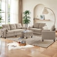 thumbnail image 1 of Soscana 4 Piece Sofa Set,Convertible Sectional Sofa Couch with Storage Ottoman and Storage Pockets, L Shaped 3 Seater+Reversible Ottoman+Loveseat+Accent Chair,Living Room Furniture Set for Apartment, 1 of 7