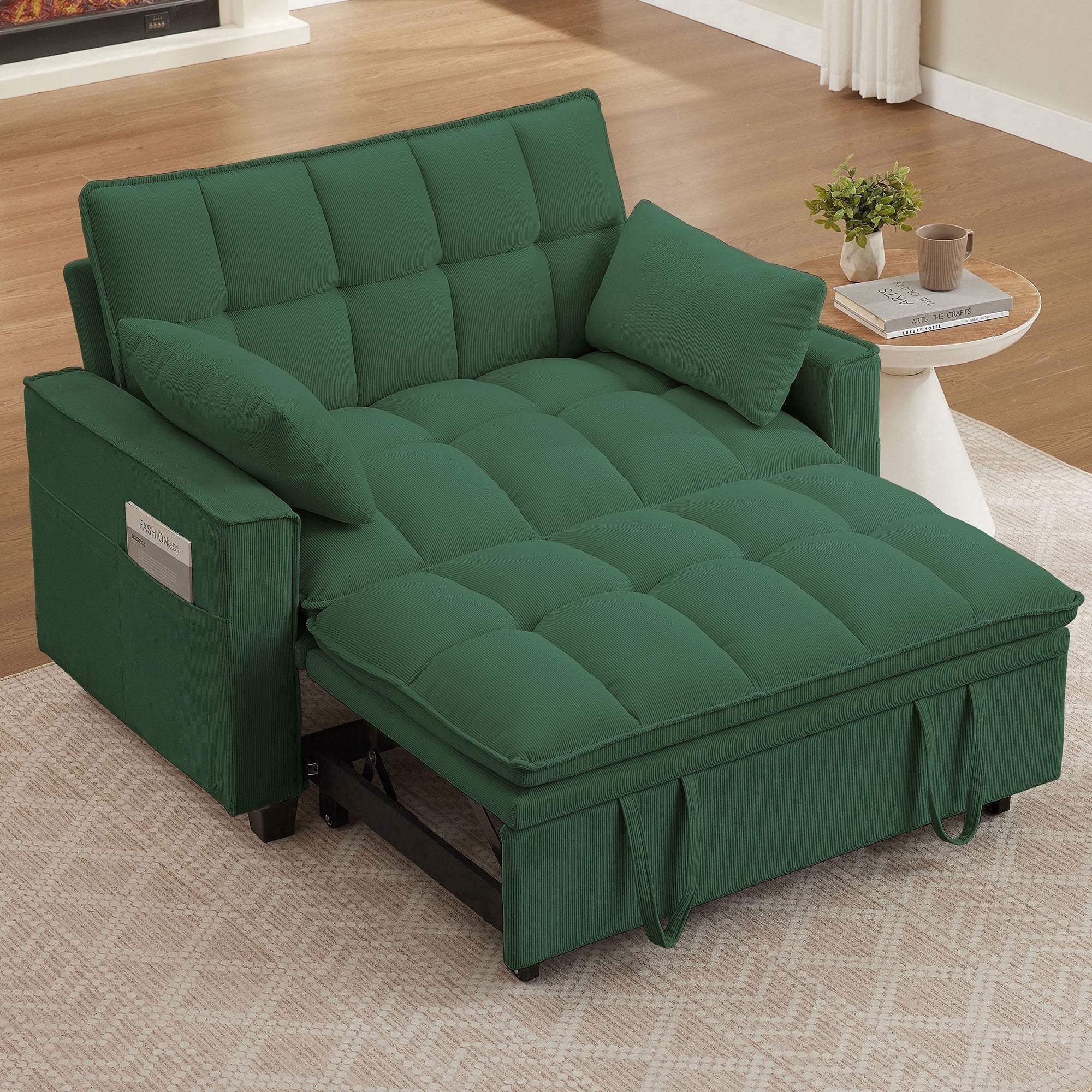 Soscana Convertible Sofa Bed Loveseat, 68.11"x40.94", 3in1 Sleeper — free download