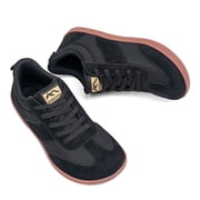 Hands-Free Slip-On Wide Toe Box Barefoot Sneakers - Men's and Women's Zero Drop Walking Shoes