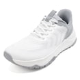 thumbnail image 1 of Sosenfer Men's Extra Wide Walking Shoes, Slip-Resistant Cushioned Athletic Sneakers,White,Size 10, 1 of 6