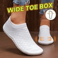 thumbnail image 1 of Sosenfer Ultra-Light Zero Drop Barefoot Sneakers - Women's Wide Toe Walking Sock Shoes, 1 of 10