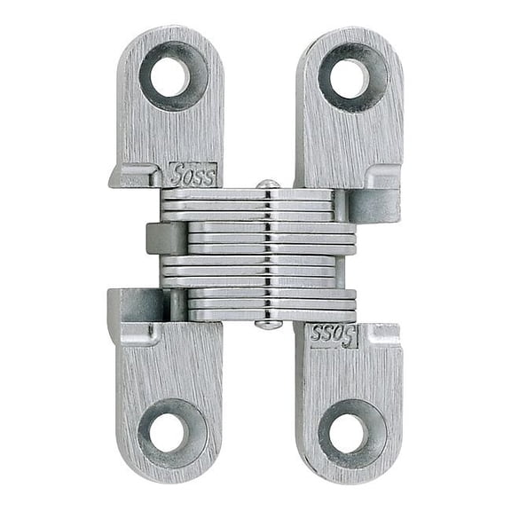 Soss Concealed Hinge,Zamac/Steel Material,PR 101CUS26D
