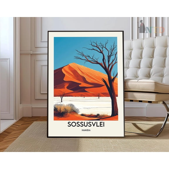 Sossusvlei Namibia Desert Poster Unframed Paper Print