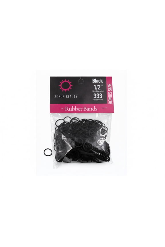 Sosun Beauty 333 Count Rubber Bands