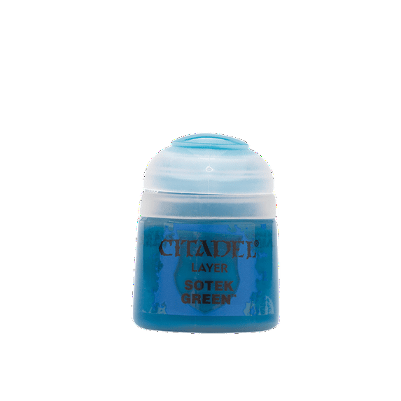 Games Workshop Citadel Layer Paint: Sotek Green (12ml)