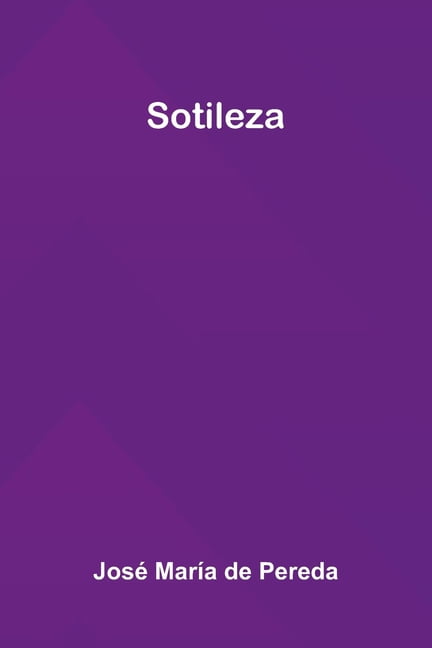 Sotileza, (Paperback)