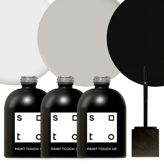 Soto Appliance + Porcelain Paint Touch Up, High-Gloss, 1.5 Ounces (Set of 3, Beiges)