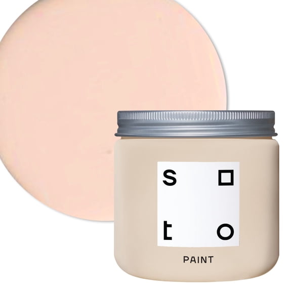 Soto Interior/Exterior House + Furniture Paint, Matte Finish, Pint (No. 30 Palo Rosa)
