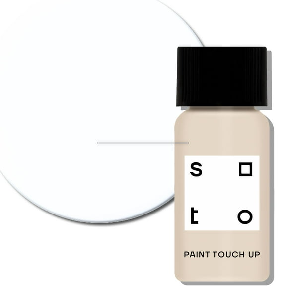 Soto Original Multi-Surface Paint Touch Up, Matte Finish, 0.33 Ounces (No. 01 Perfect White)