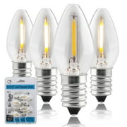 SouLight LED Appliance Light Bulb, 1W, 10W Equivalent, Warm White, 4 Pack