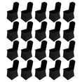 thumbnail image 1 of SouMaox Banquet Chair Covers Elastic Stretch Wedding Dining Seat Slipcovers Reusable Washable Hotel Party Event Universal Decor, 1 of 8