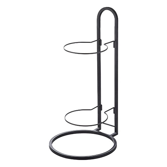 SouMaox Basketball Storage Rack Dual Tier Sports Ball Display Stand Heavy Duty Athletic Equipment Organizer Portable Garage Ball Holder