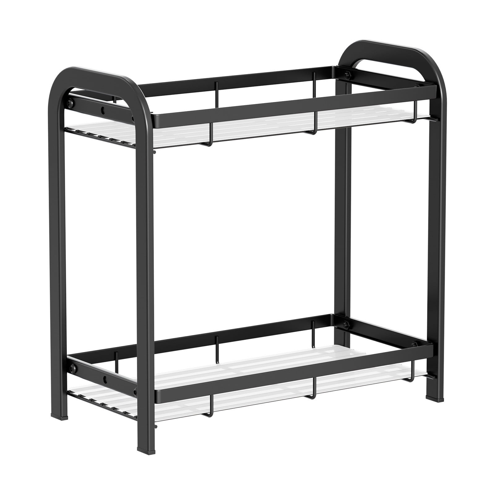 SouMaox Bathroom Countertop Organizer Tiered Storage Shelf Vanity Tray Caddy Basket for Restroom Laundry Room Bedroom Living Room Decor