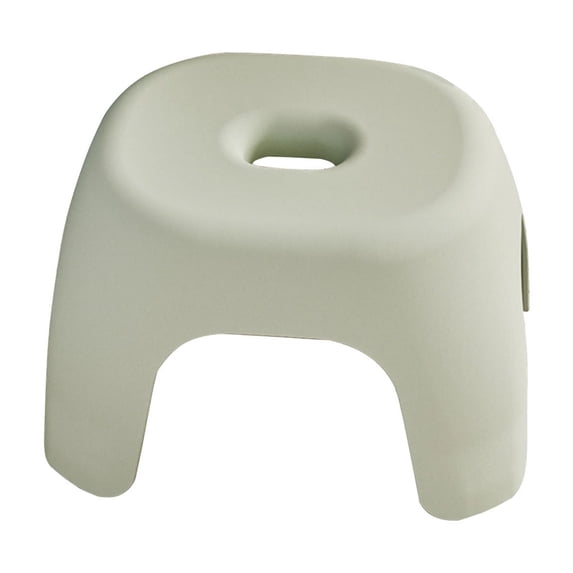 SouMaox Bathroom Step Stool Non Slip Base Low Seating Surface Plastic Utility Furniture Versatile Footrest Home Essential Modern Simple