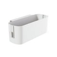 thumbnail image 1 of SouMaox Bedside Storage Basket, Hanging Hook Design, Heavy Duty Plastic Construction, Organizing Personal Sundries for Dormitory Loft Beds, 1 of 6