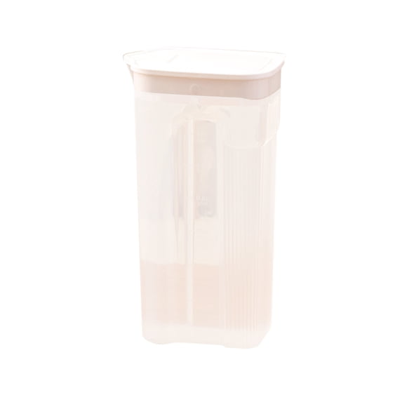 SouMaox Beverage Pitcher Reusable Iced Tea Pot Plastic Juice Carafe with Removable Lid Large Pouring Spout Beverage Dispenser for Home Use
