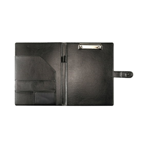 SouMaox Business Leather Folder Executive Design Versatile Document Organizer Meeting Presentation for Office