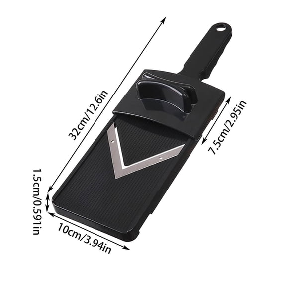 SouMaox Cabbage Grater Shredder Stainless Steel Blade Vegetable Slicer Manual Scraper Kitchen Tool Salad Preparation Peeler Handheld Gadget