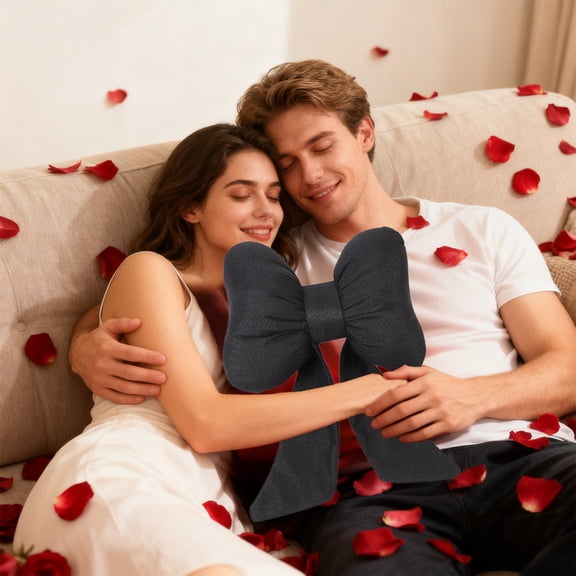 SouMaox Car Headrest Pillow, Travel Neck Support, Soft Plush Fabric, Long Road Trip Comfort, Drivers and Passengers