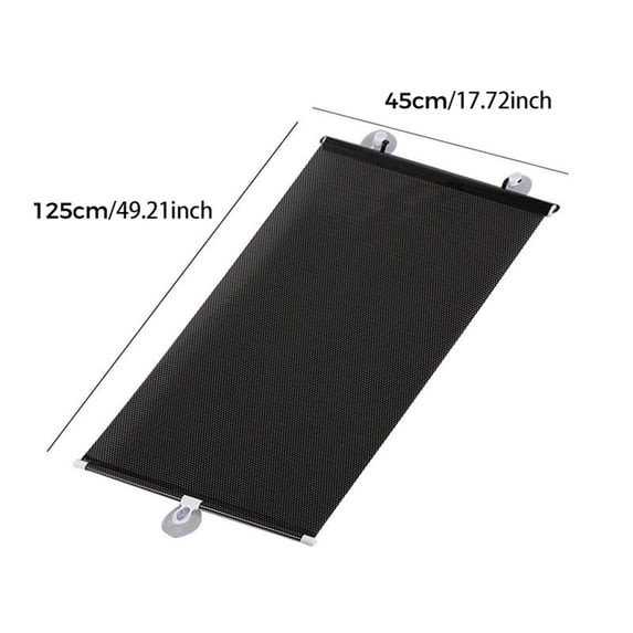 SouMaox Car Window Shade Retractable Sun Automotive Glass Cover Interior Cooling Accessories for Vehicle Side Rear Windshield