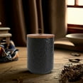 thumbnail image 1 of SouMaox Ceramic Storage Jar, Textured Porcelain Airtight, Stoneware Kitchen Container, Pantry Organization for Coffee Tea Grains, 1 of 9