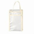 thumbnail image 1 of SouMaox Clear Hanging Tissue Pouch, Water-Resistant Adhesive Holders, Transparent Dispenser Wall Mount Storage for Kitchen Bathroom RV Decor, 1 of 7