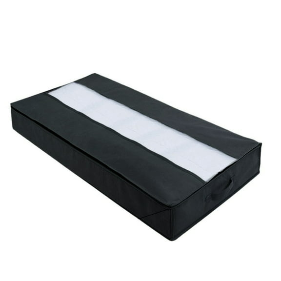 SouMaox Comforter Storage Bag, Breathable Folding Organizer, Space Saving Design, Storing Bedding Pillows Blankets for Home Bedroom Closets