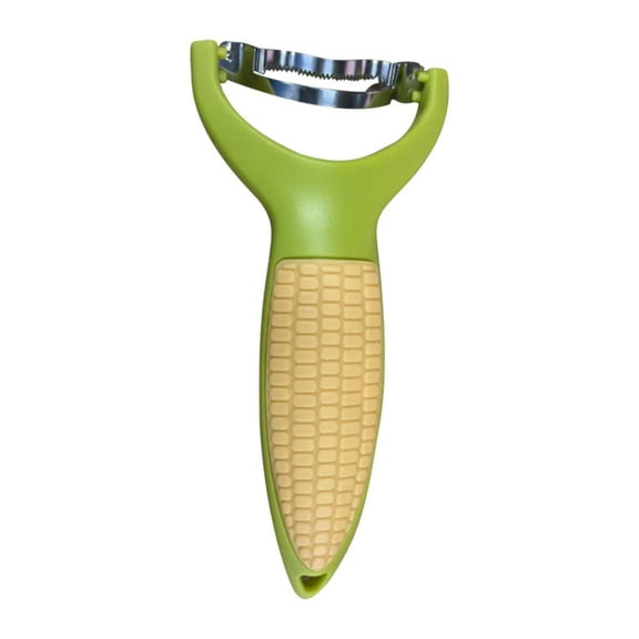 SouMaox Corn Stripper, Stainless Steel Cob Peeler, Handheld Maize Kerneler, Kitchen Cutter Tool, Manual Vegetable Thresher, Grip Handle