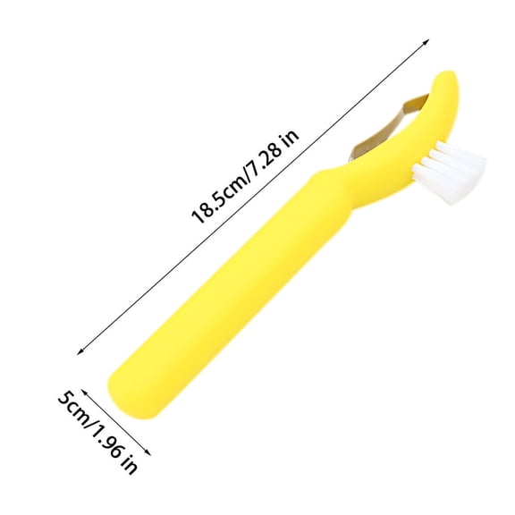 SouMaox Corn Stripper, Stainless Steel Grain Thresher Tool, Manual Cob Shucker, Kitchen Peeler, Handy Vegetable Grater, Cleaning Brush