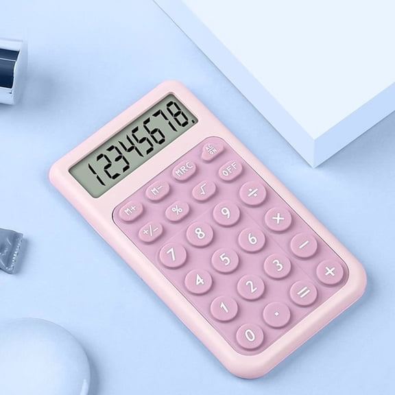 SouMaox Desktop Calculator Portable Pocket Calculator Computing Device with Stand Large Button Display for Office Home Study Tasks