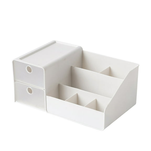 SouMaox Desktop Organizer Drawer Multi Slot Sorting Structure Arrange Sundries Stationery on Dressing Tables for Home Workspace