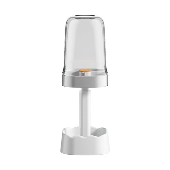 SouMaox Dormitory Mouthwash Cup Inverted Drainage Toothbrush Holder Household Water Tumbler for Daily Bathroom Organization