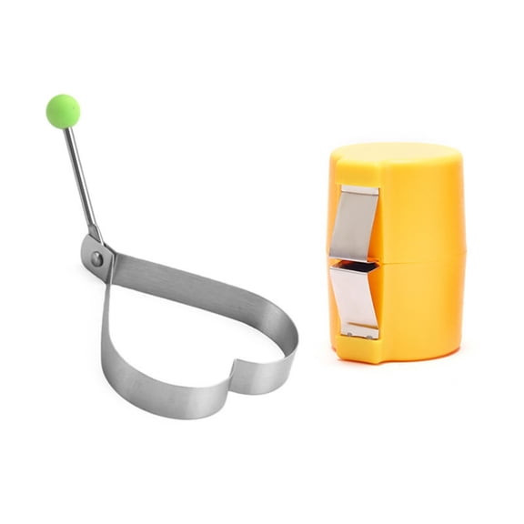 SouMaox Egg Separator, Silicone Double Filter Yolk Extractor, Portable Kitchen Tool, Culinary Precision Accessory for Gourmet Baking