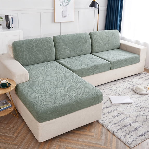 SouMaox Elastic Sofa Seat Cover, Tightly Wrapped Stretch Fabric Furniture Slipcover, Refresh Living Room Interior for Modular Sectionals