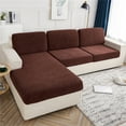 thumbnail image 1 of SouMaox Elastic Sofa Seat Cover, Tightly Wrapped Stretch Fabric Furniture Slipcover, Refresh Living Room Interior for Modular Sectionals, 1 of 9
