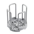 thumbnail image 1 of SouMaox Expandable Kitchen Bowl Rack Retractable Dish Cup Organizer Cabinet Drawer Plate Drying Stand White Vertical Storage Solution, 1 of 9