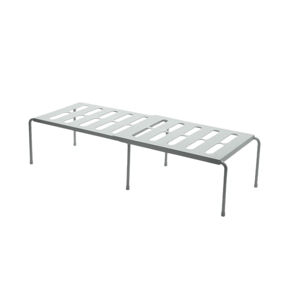 SouMaox Expandable Kitchen Shelf, Adjustable Layered Rack, Retractable Storage Organizer, Multi-Functional Cabinet Tidy for Home Pantries