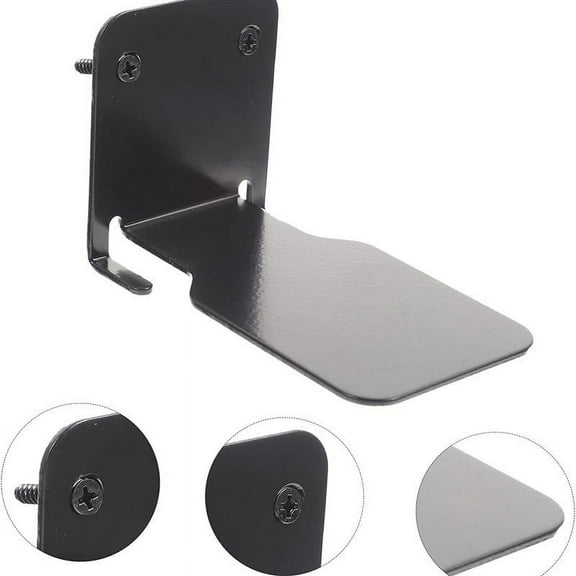SouMaox Floating Bookshelf, Hidden Wall Mount, Metal Storage Rack, Organizing Books for Home Office Living Room Study