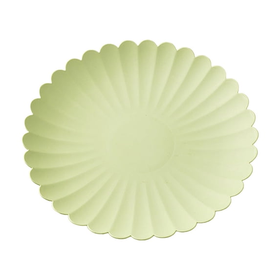SouMaox Flower Shaped Serving Tray Versatile Snack Plate Set Decorative Dessert Dish Plastic Food Platter Home Dining Table Organization