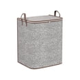 thumbnail image 1 of SouMaox Foldable Non-Woven Fabric Container, Large Capacity Storage Bin, Zippered Organizer Bag, Household Sorting for Home Closet, 1 of 7