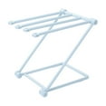 thumbnail image 1 of SouMaox Folding Dishcloth Rack, Space Saving Drying Stand, Kitchen Countertop Organizer, Vertical Towel Hanger for Organized Sink Areas, 1 of 6