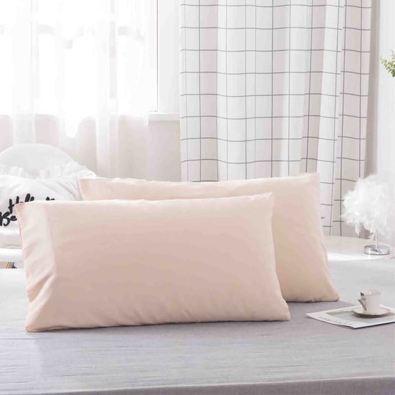 SouMaox Full Length Pillowcase Cooling Breathable Bedding Long Bolster Cover Sleep Surface for Hot Sleeper Nighttime Comfort