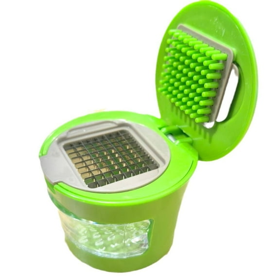 SouMaox Garlic Press Grinder Kitchen Tool Stainless Steel Manual Mincer Crusher Ergonomic Ginger Smasher Easy Clean Home Cooking Accessory