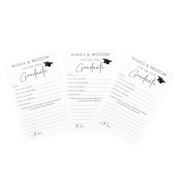 SouMaox Graduation Greeting Cards, Success Celebration Stationery, Achievement Party Supplies, Commemorative Wish Set, Message Keepsakes