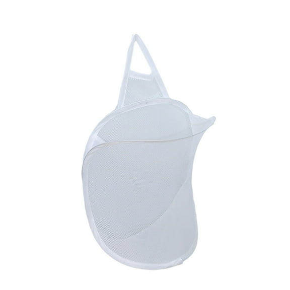 SouMaox Hanging Laundry Basket, Breathable Mesh Design, Large Capacity Storage, Organizing Dirty Clothes for Closet Bathroom Laundry Room