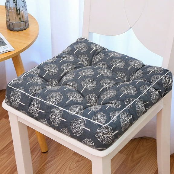 SouMaox Indoor Outdoor Seat Cushion Square Padded Chair Pad High Elasticity Breathable Floor Mat Bench Seat Cover Tufted Furniture Accessory