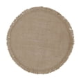 thumbnail image 1 of SouMaox Jute Placemats Linen Weaving Table Mats Decorative Kitchen Dining Linens Washable Burlap Pads Farmhouse Style Tableware Decor, 1 of 7